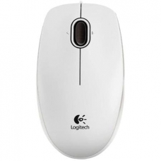 Logitech B100 Optical Mouse White (910-003360)